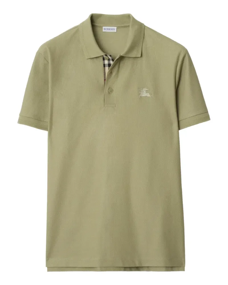 Burberry cotton polo shirt - Grün Grün
