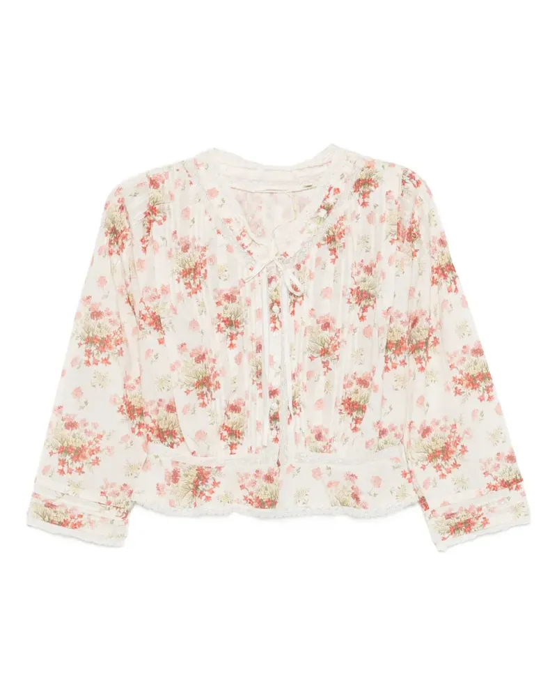 DÔEN Hillock Bluse aus Spitze - Nude Nude