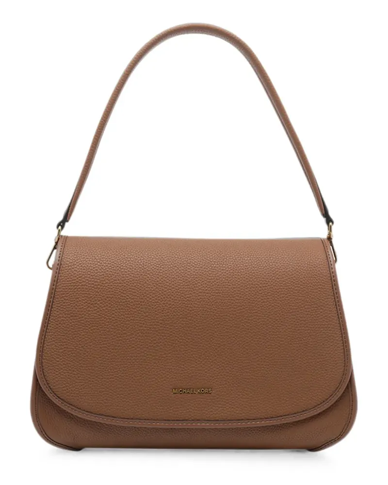 Michael Kors Holmes medium leather tote bag - Braun Braun