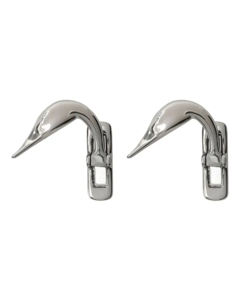 Burberry Manschettenknöpfe im Entendesign - Silber Silber