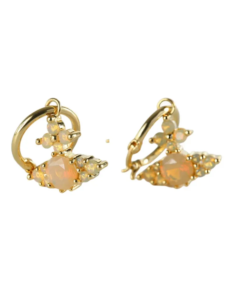 Vivienne Westwood Orb crystal-embellished earrings - Gold Gold