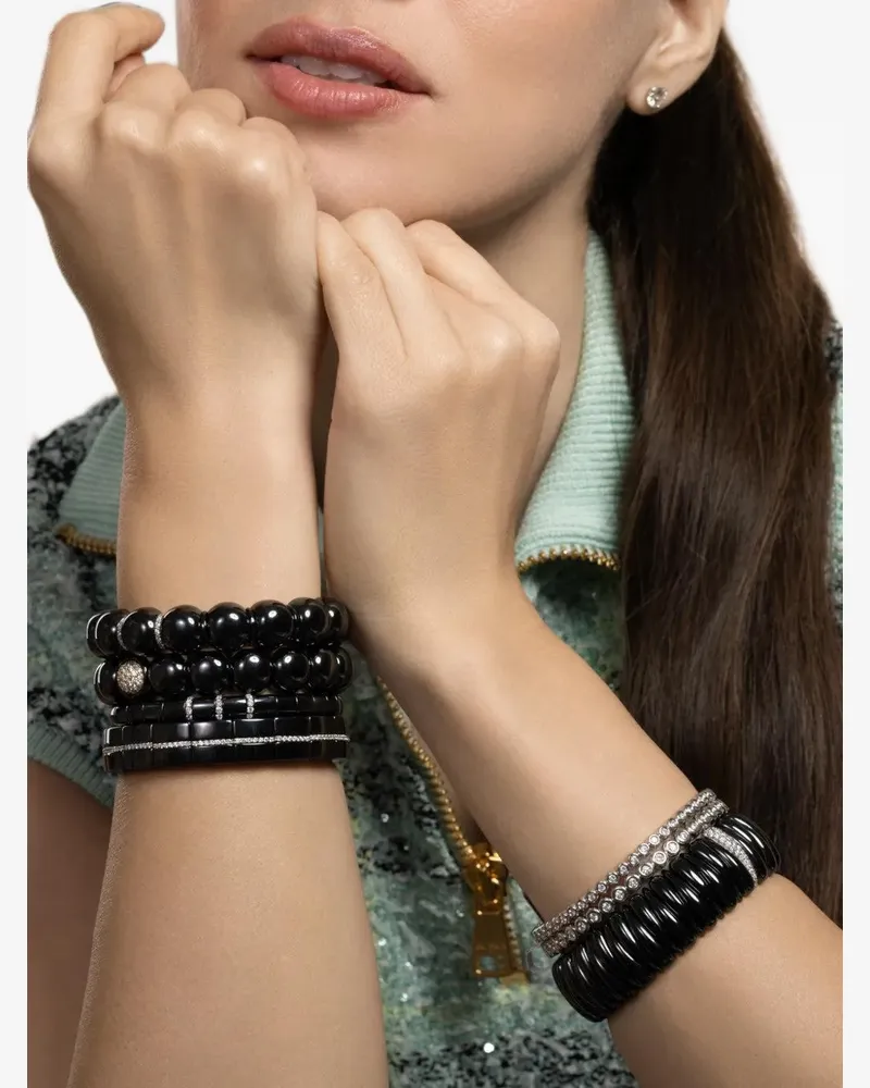 Roberto Demeglio diamond extensible bracelet - Silber Silber