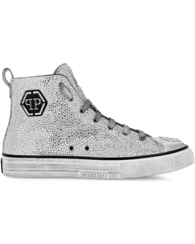 Philipp Plein Hexagon Sneakers - Weiß Weiß