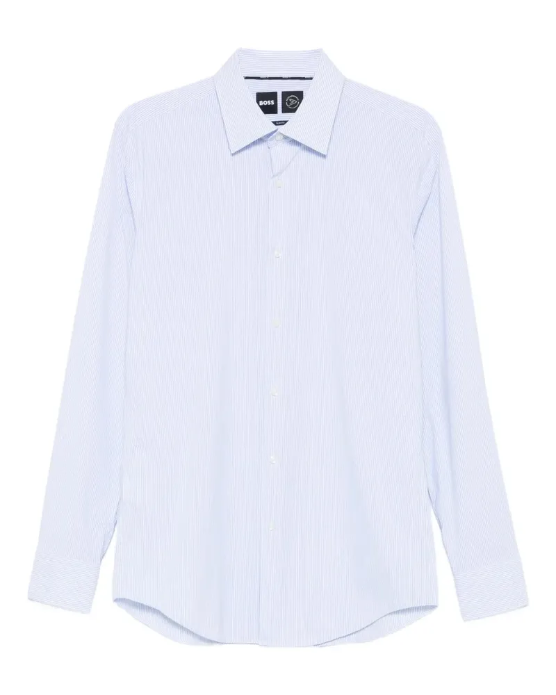 HUGO BOSS Gestreiftes Hemd - Blau Blau