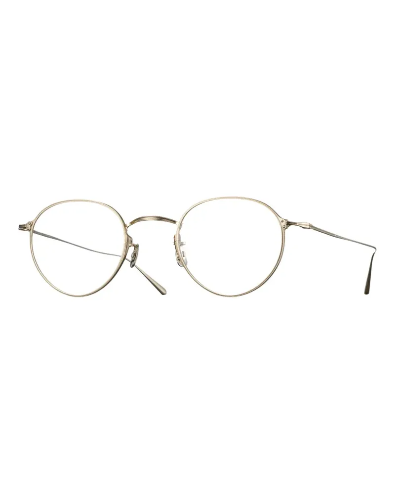 EYEVAN 7285 round-frame glasses - Gold Gold