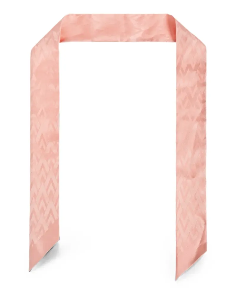 Valentino Garavani Seidenschal mit VLogo - Rosa Rosa