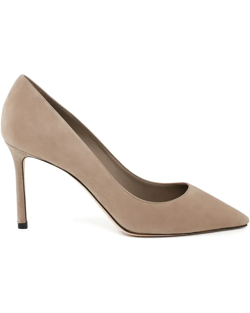 Jimmy Choo Spitze Romy Pumps 85mm - Braun Braun