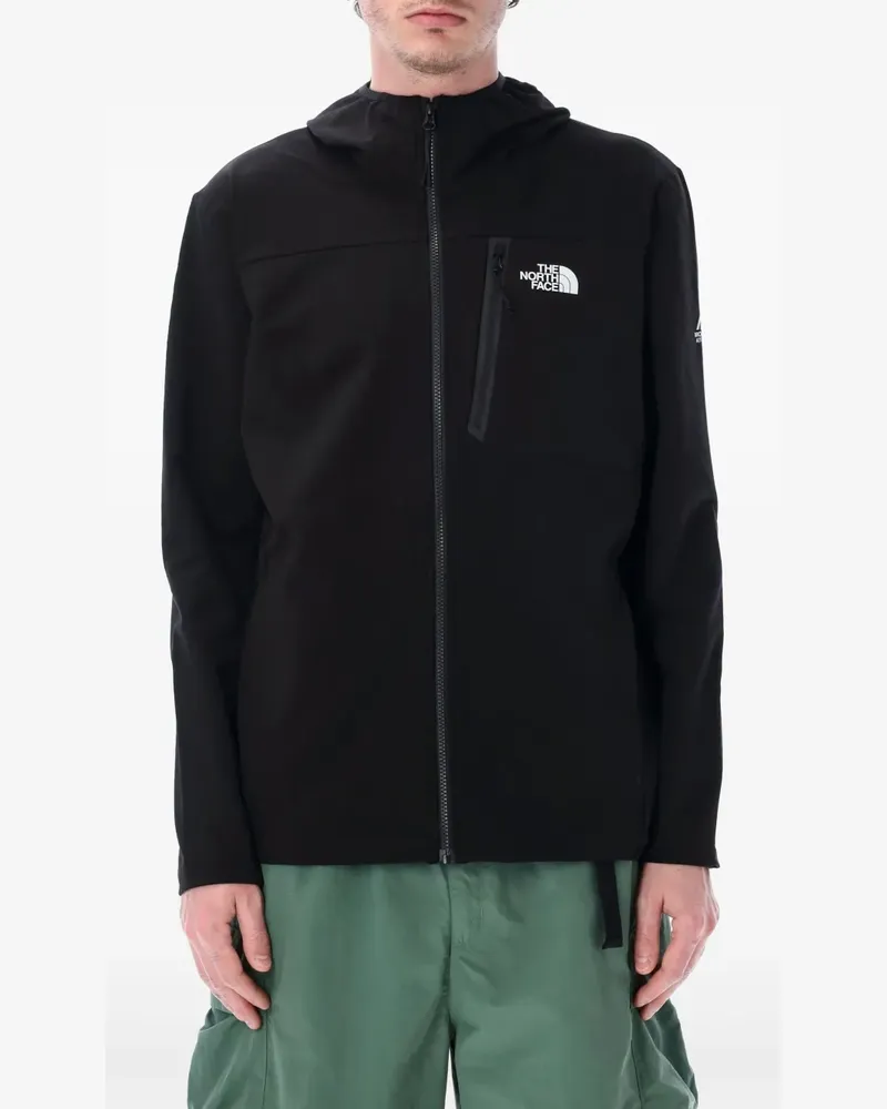 The North Face Jacke mit Logo-Print - Schwarz Schwarz