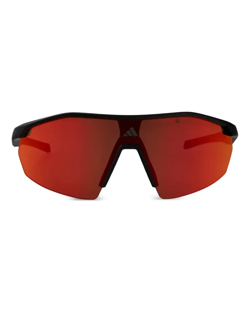 adidas Anemos Sonnenbrille mit eckigem Gestell - Schwarz Schwarz