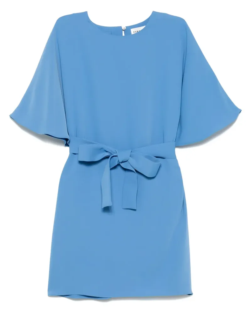 P.A.R.O.S.H. P.A.R.O H. Minikleid mit Gürtel - Blau Blau