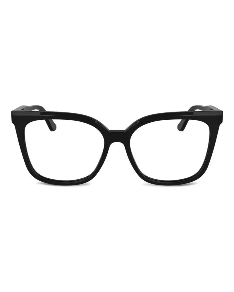 Calvin Klein Brille mit geometrischem Gestell - Schwarz Schwarz