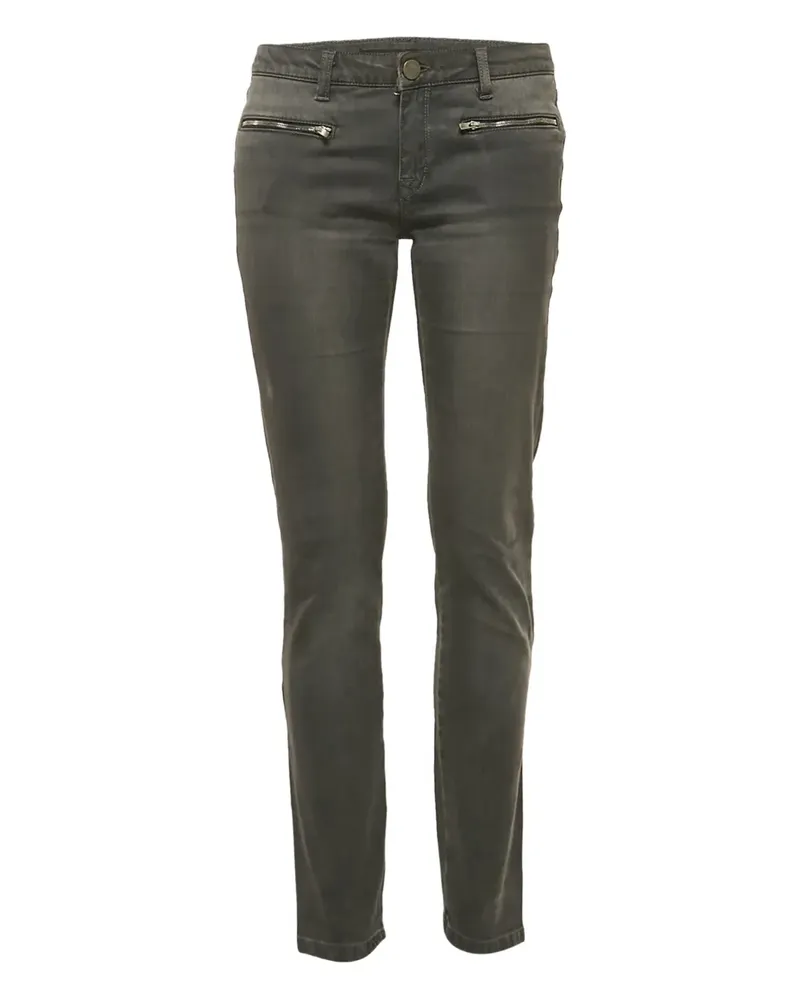 Victoria Beckham Tief sitzende 2000 Jeans - Grau Grau