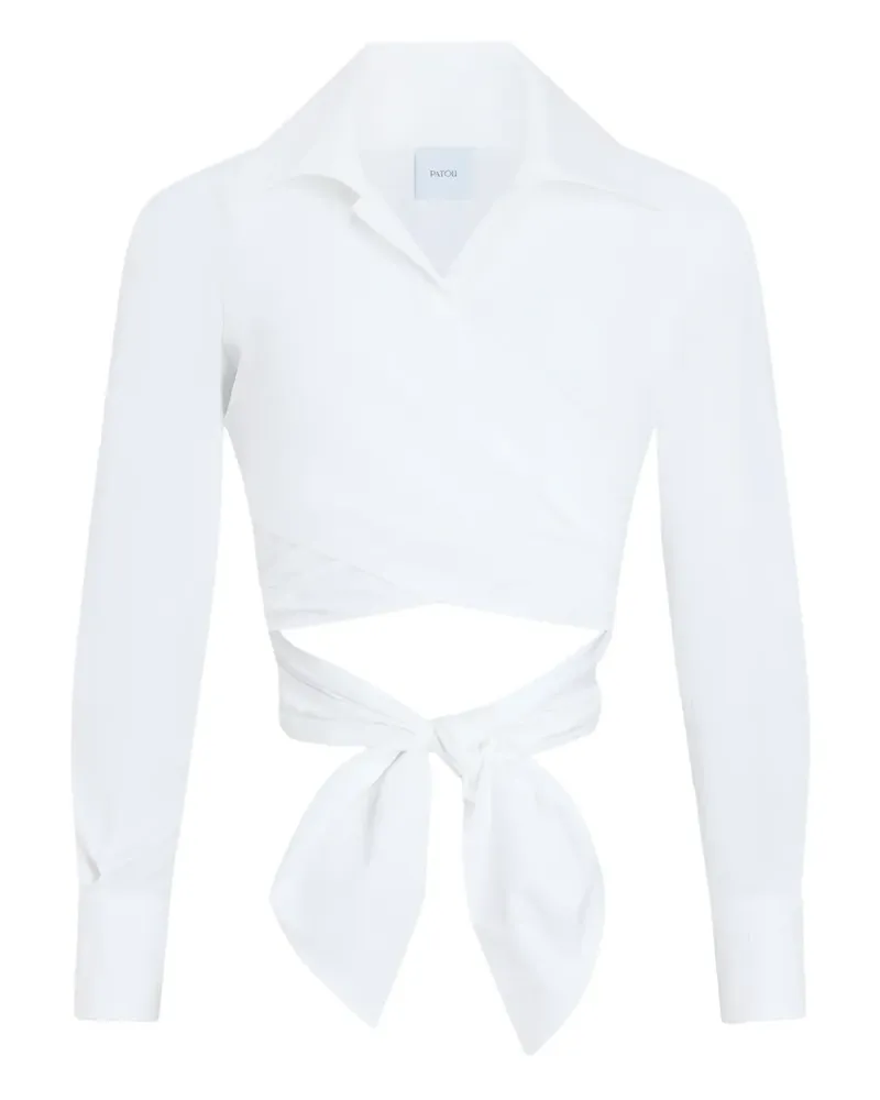 Patou Langärmeliges Strickoberteil - Weiß Weiß