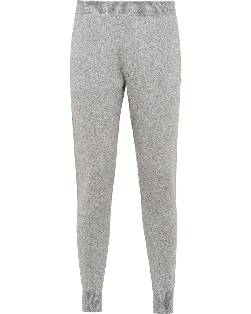 Prada Klassische Kaschmir-Jogginghose - Grau Grau