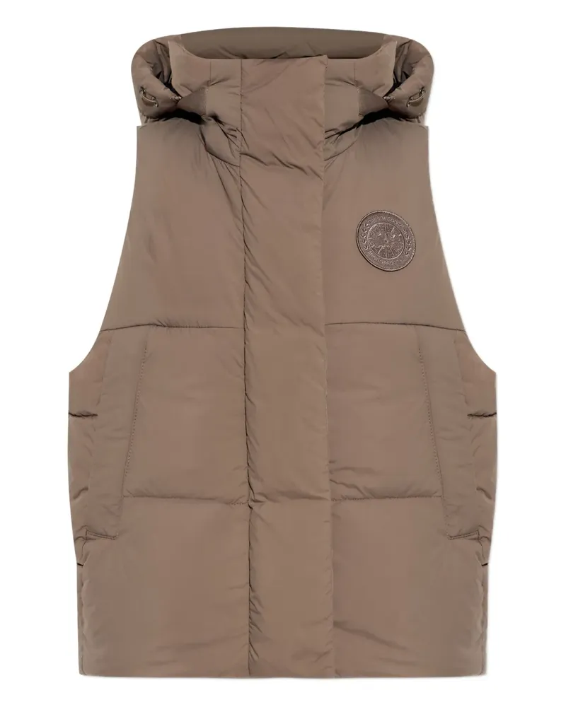 Canada Goose padded hooded gilet - Nude Nude
