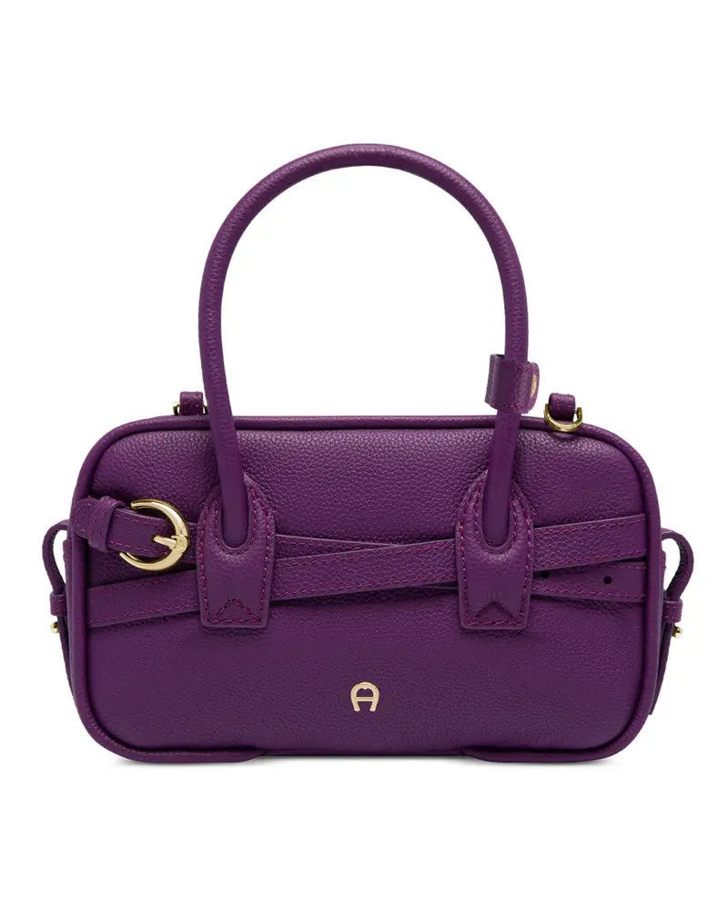Aigner Mini Whip Schultertasche - Violett Violett