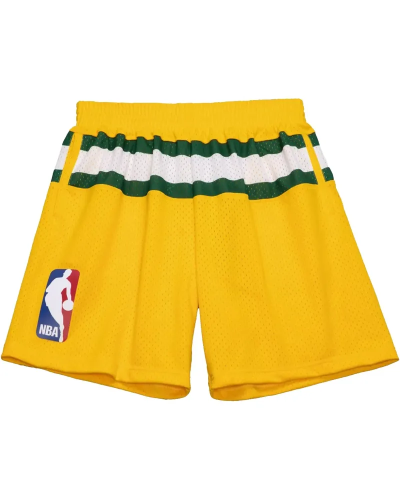 Mitchell & Ness 2003 Seattle Supersonics Swingman Shorts - Gelb Gelb