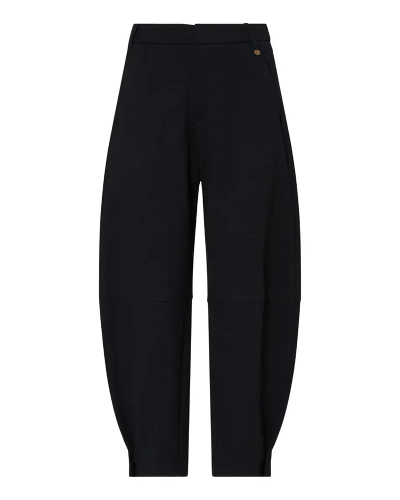 Liu Jo trousers balloon in stitch Milano - Schwarz Schwarz