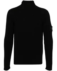 Prada Pullover mit Logo Schwarz