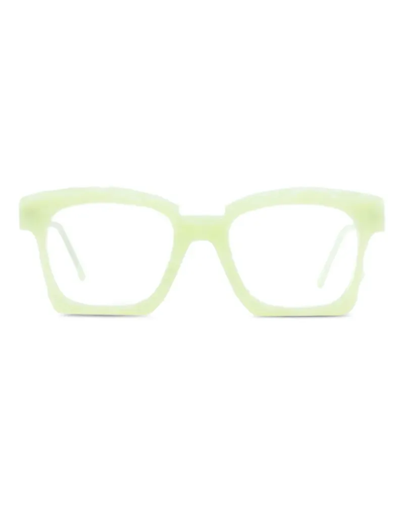 KUBORAUM K5 Brille mit eckigem Gestell - Grün Grün