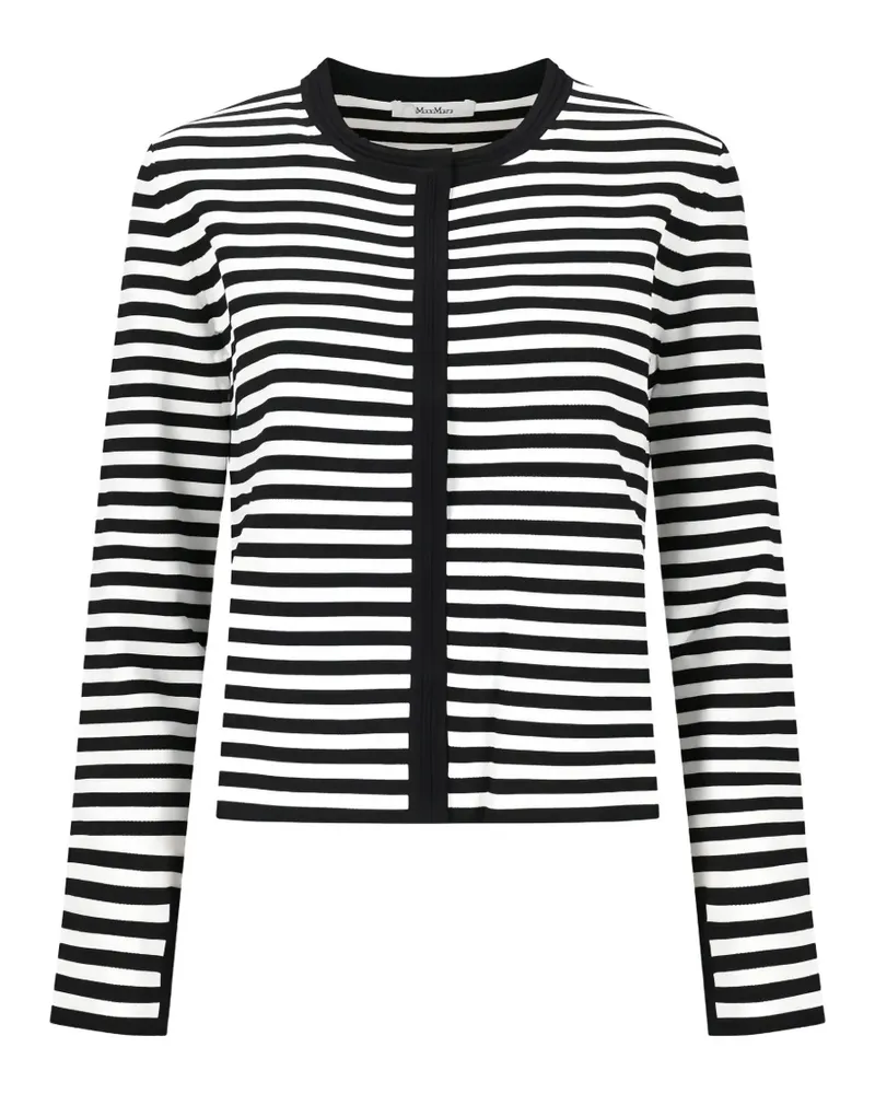 Max Mara striped cardigan - Schwarz Schwarz