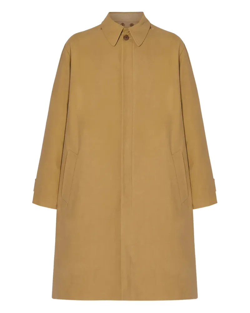 The Row Parmas buttoned coat - Nude Nude