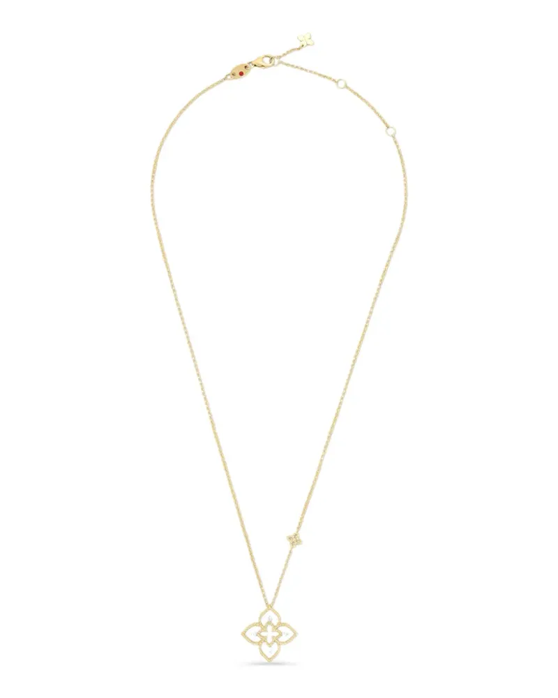 Roberto Coin Venetian Princess diamond necklace - Gold Gold