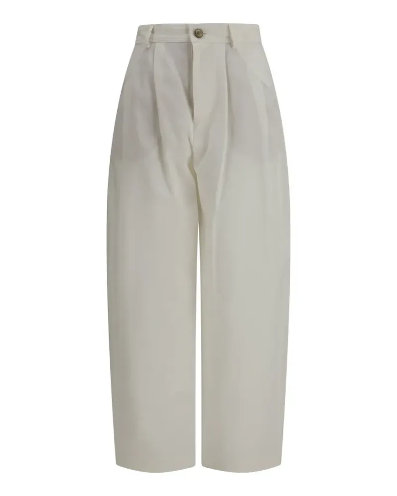 Brunello Cucinelli barrel-fit pocket jeans - Nude Nude