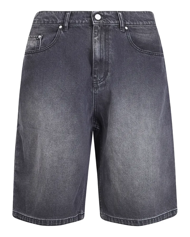 Arte Antwerp round pocket denim short - Grau Grau