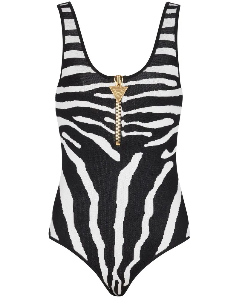 Balmain Body mit Reißverschluss - Schwarz Schwarz