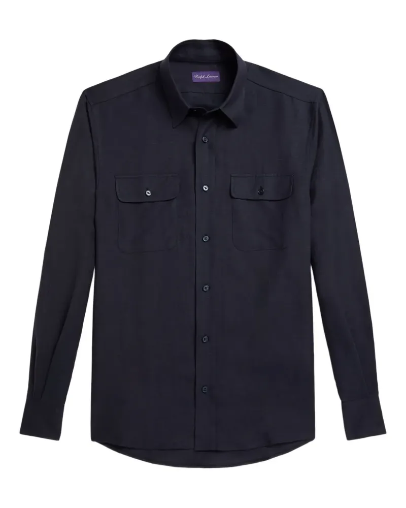 Ralph Lauren Klassisches Hemd - Blau Blau
