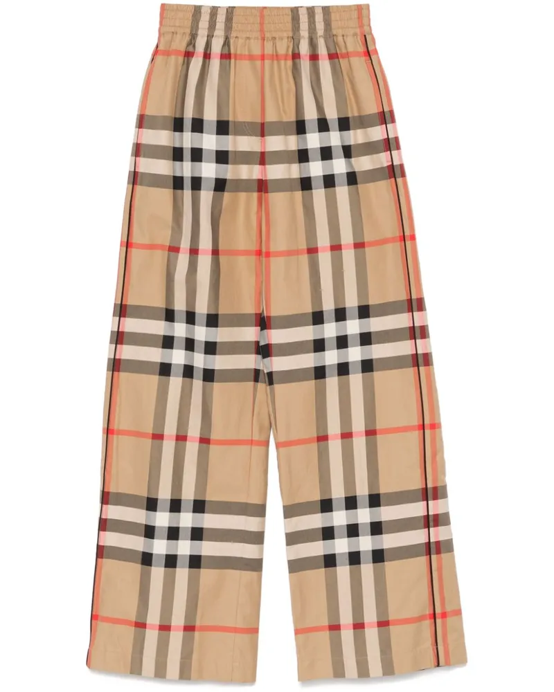Burberry Hose mit Vintage-Check - Nude Nude