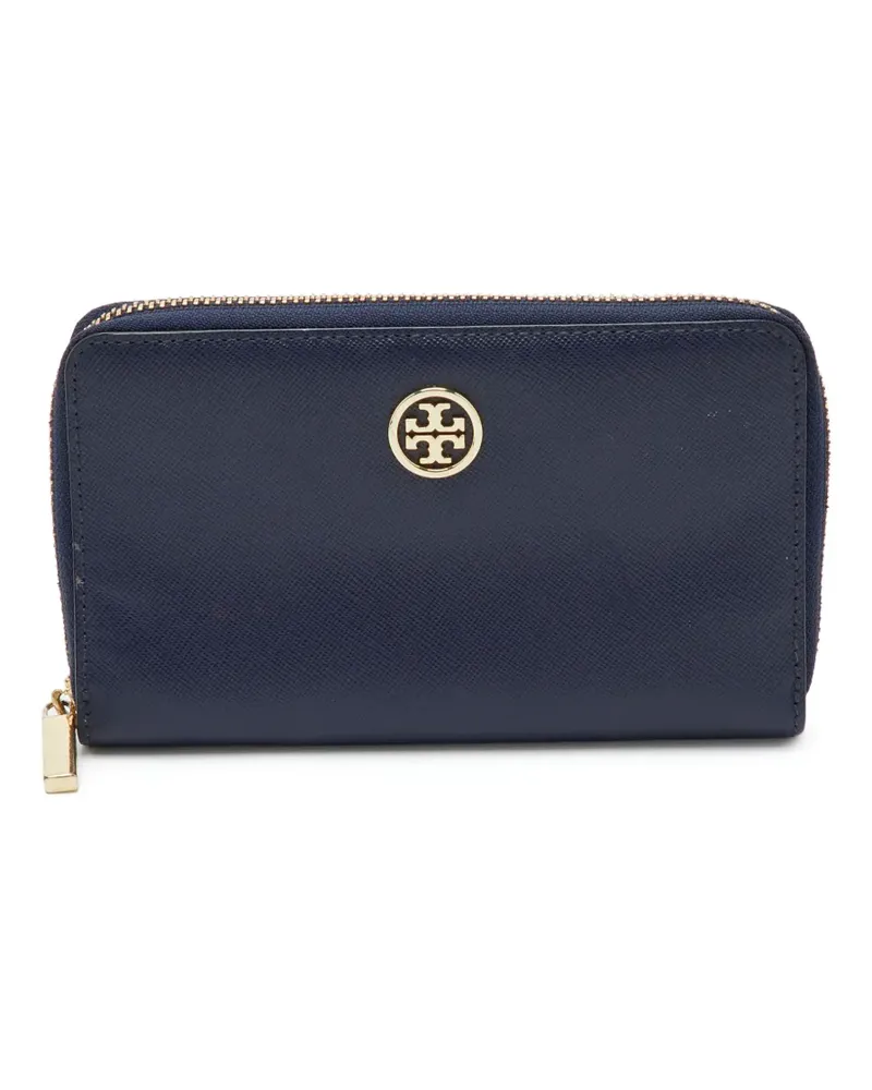 Tory Burch Robinson Portemonnaie - Blau Blau