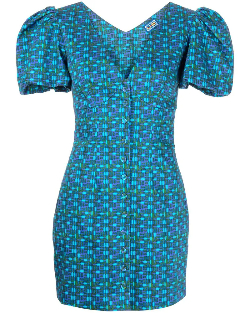 LHD Pedra Bonita Minikleid - Blau Blau