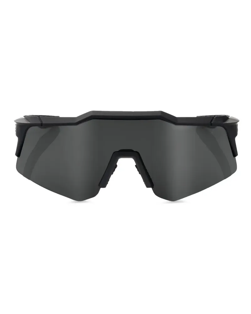 100% Eyewear Geometrische Speedcraft XS Sonnenbrille - Schwarz Schwarz
