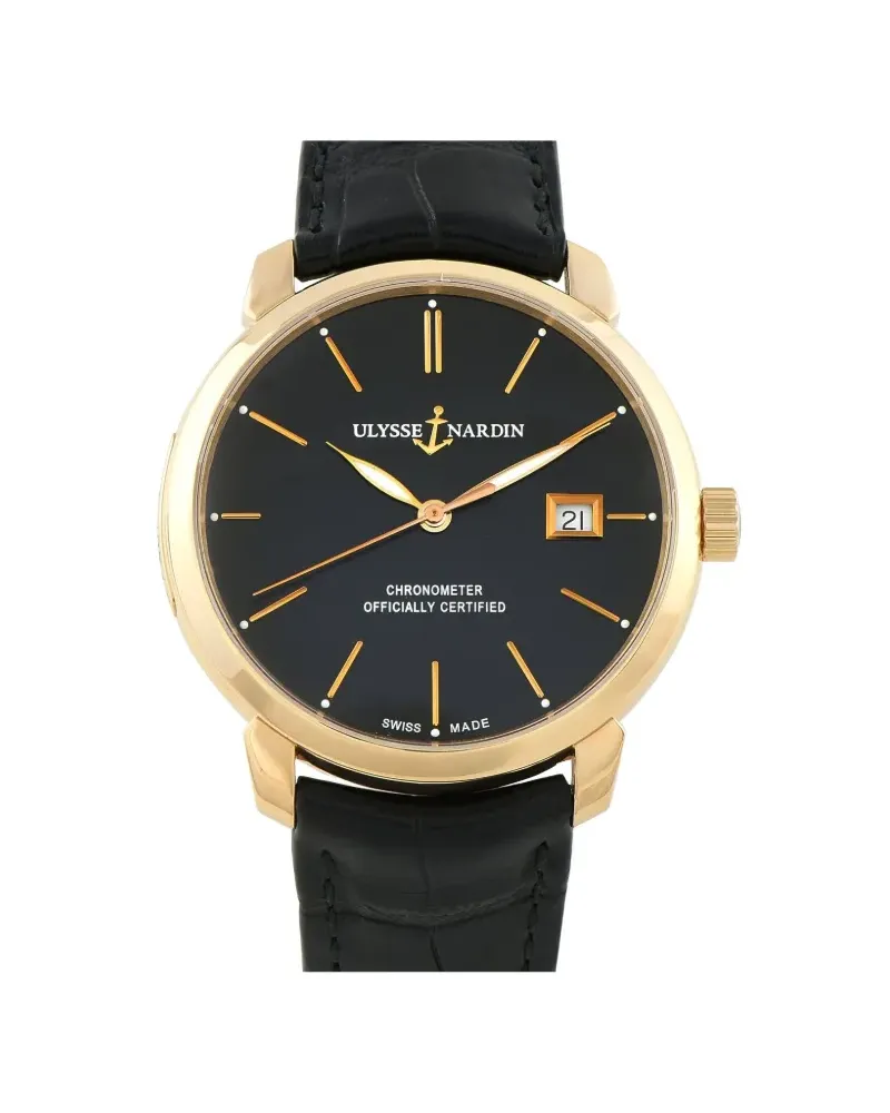 Ulysse Nardin Dial Classico 41mm - Schwarz Schwarz