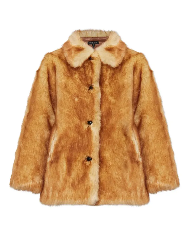 Rag & Bone Brenna faux-fur jacket - Braun Braun