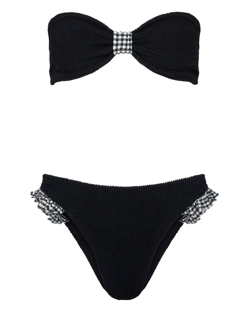 Hunza G Jean Bikini - Schwarz Schwarz