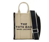 The Jacquard Crossbody Tote bag - Nude