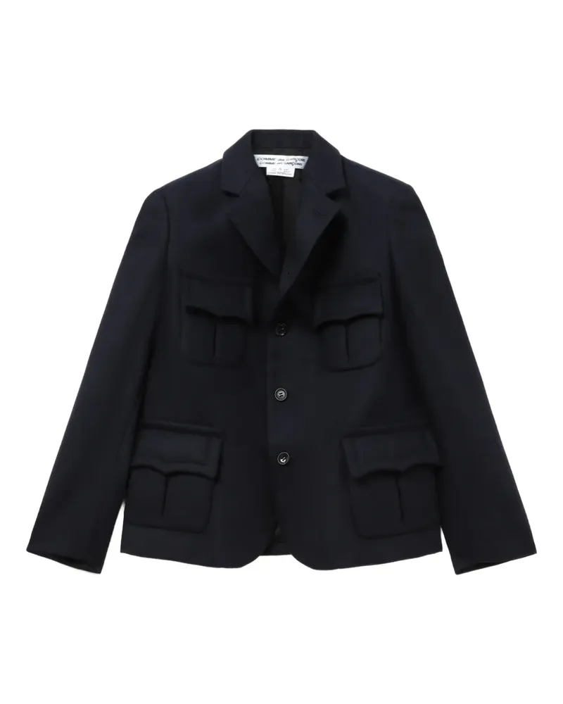 Comme des Garçons flap-pocket jacket - Blau Blau
