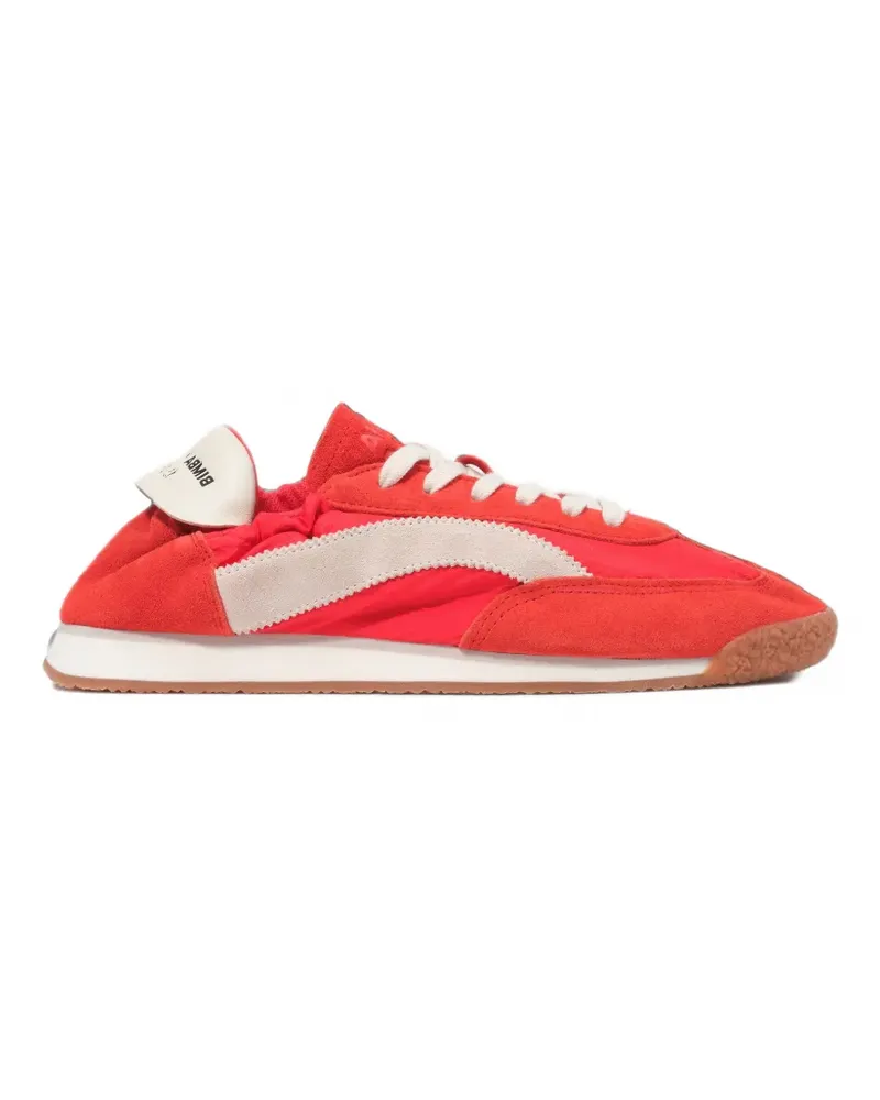 BIMBA Y LOLA 13 06 Sneakers aus Wildleder und Nylon - Rot Rot