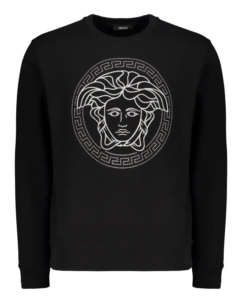 Versace Klassisches Sweatshirt - Schwarz Schwarz