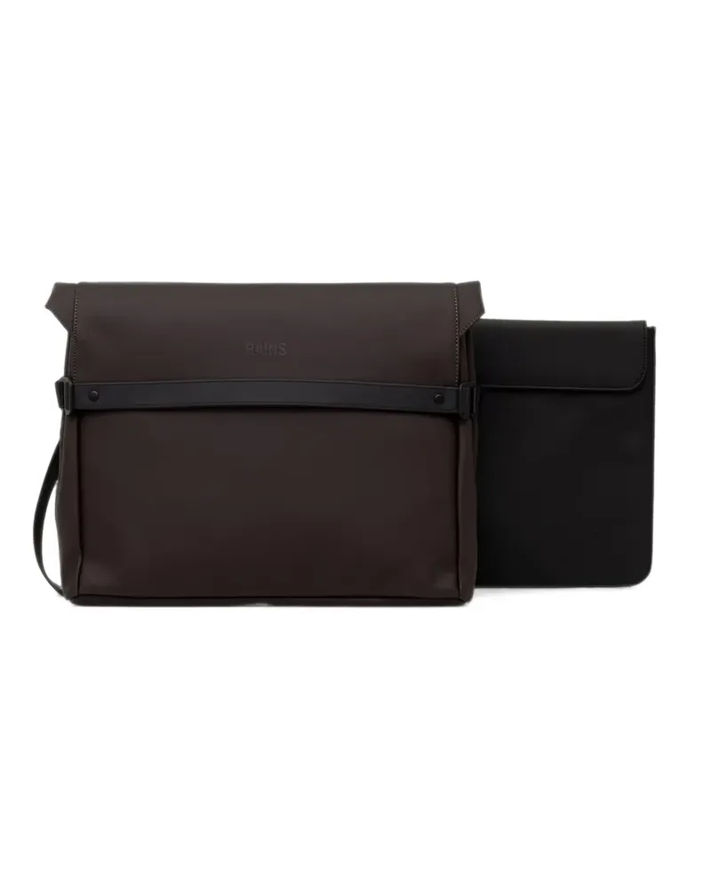 RAINS OTG messenger bag - Braun Braun