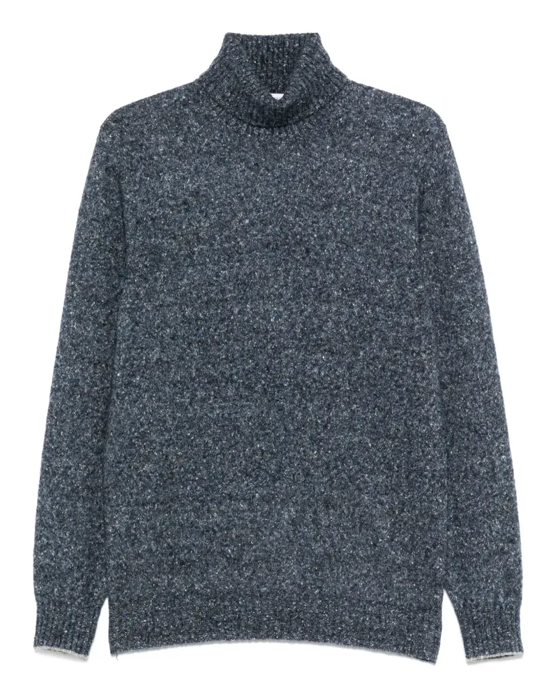 Brunello Cucinelli Pullover mit Stehkragen - Blau Blau