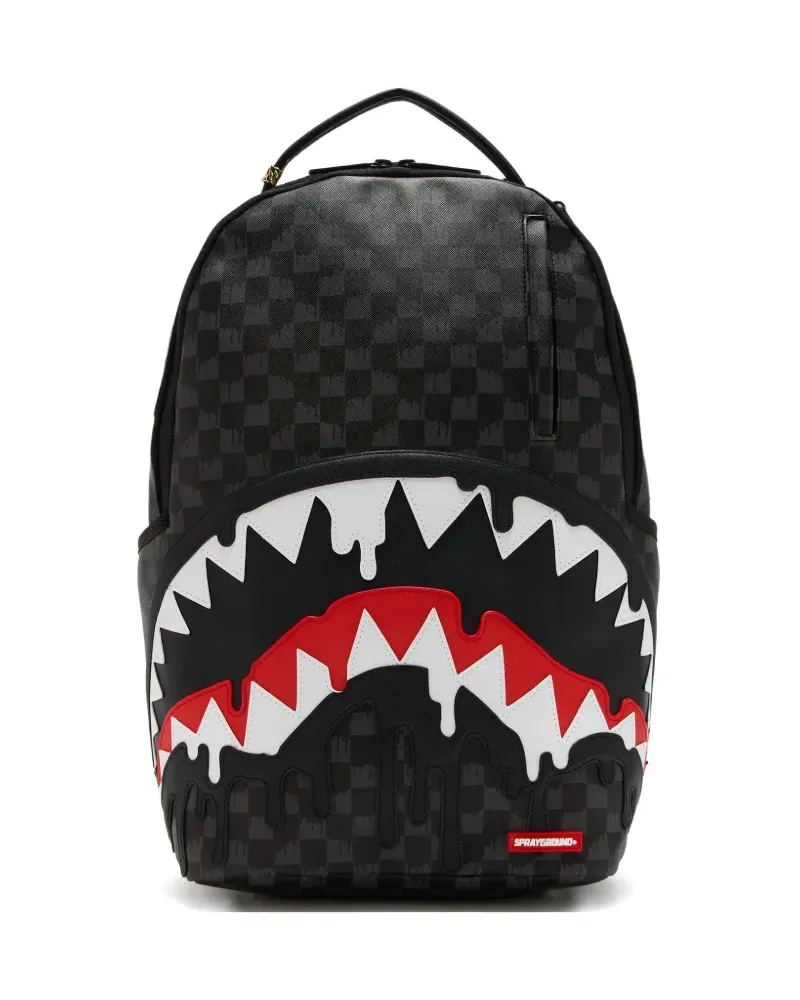 Sprayground Sharks in Paris Thunderdrip Rucksack - Schwarz Schwarz