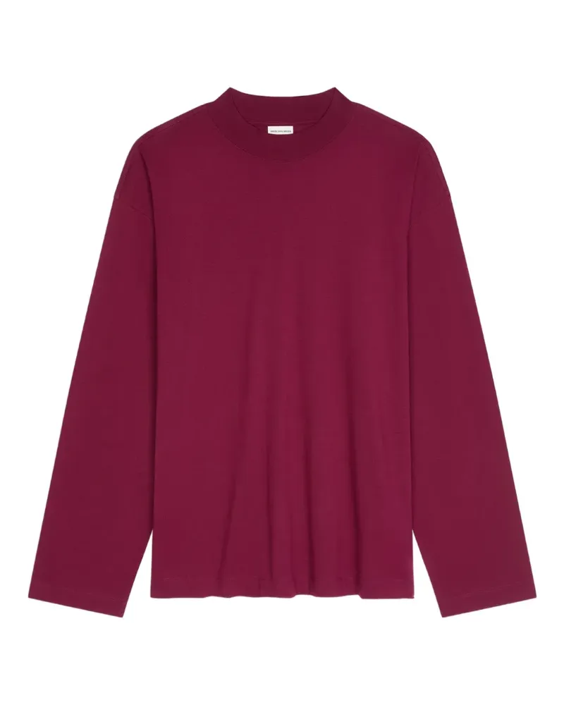 Dries van Noten Klassisches Langarmshirt - Rot Rot