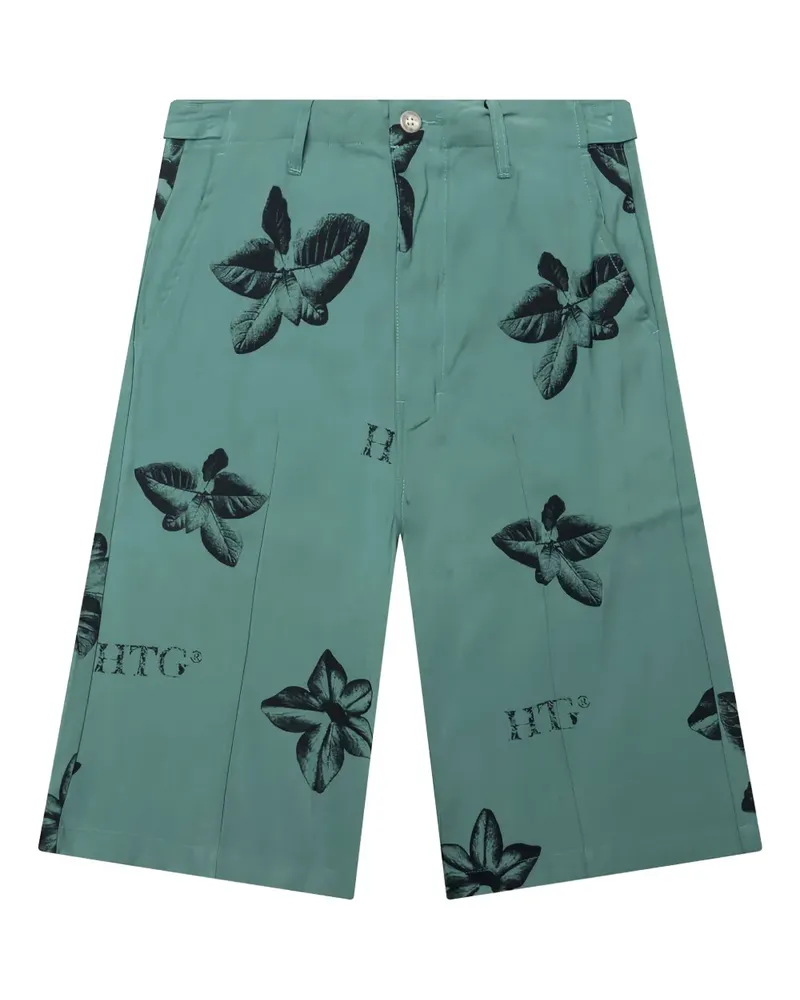 Honor The Gift Shorts mit Blumen-Print - Blau Blau