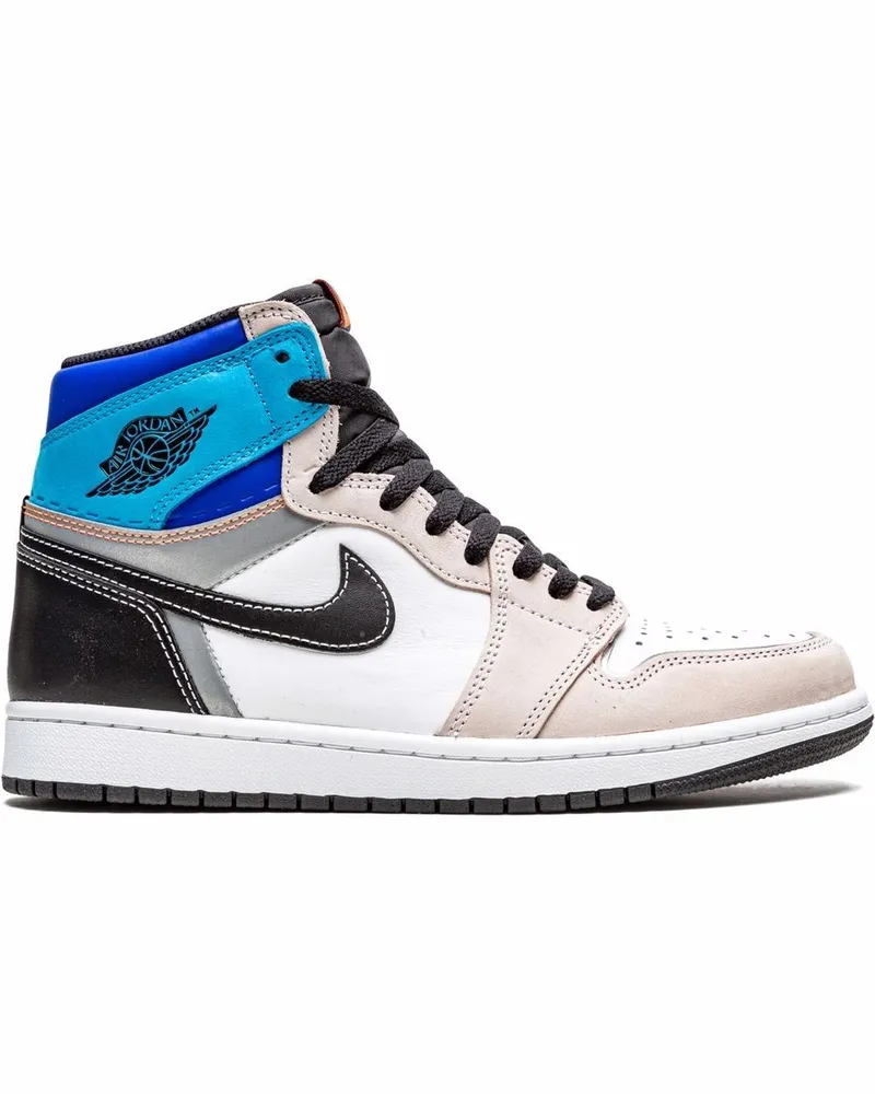 Jordan Air  1 High OG Sneakers - Weiß Weiß