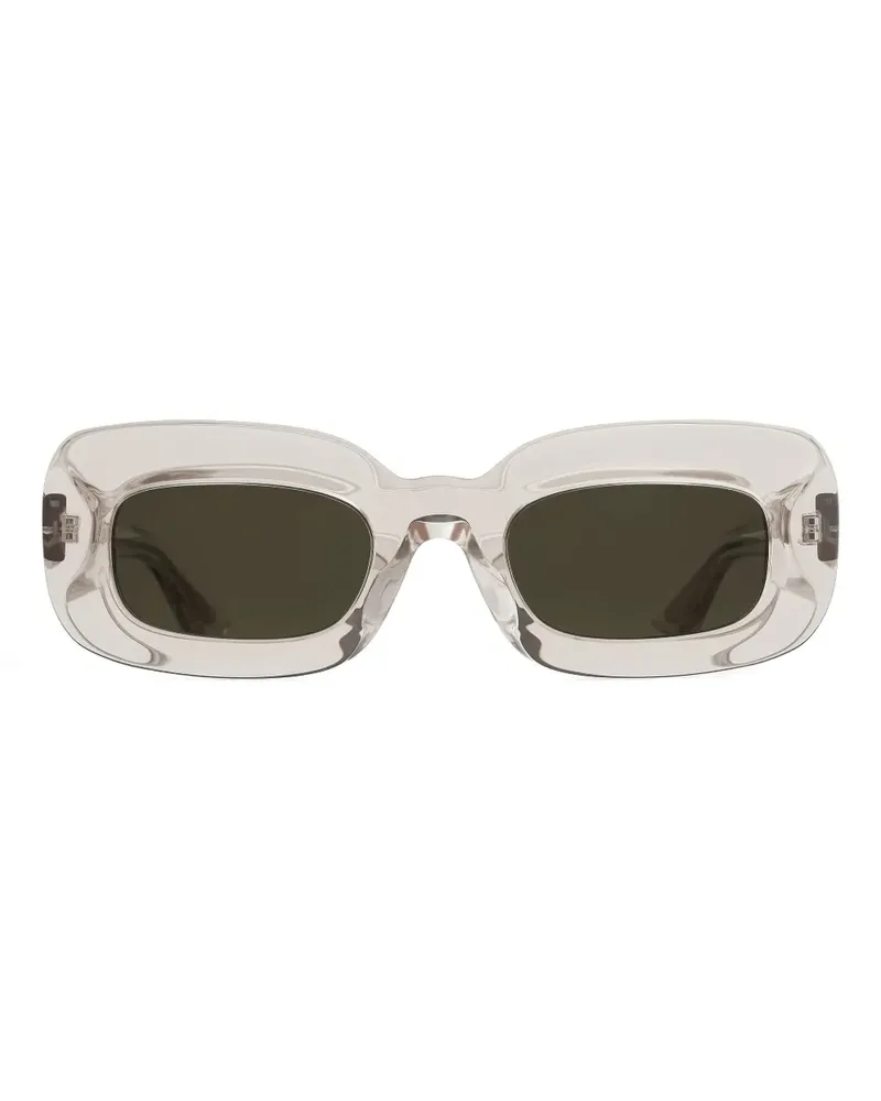 KHAITE Sonnenbrille mit eckigem Gestell - Grau Grau