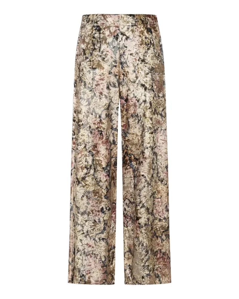 Pierre-Louis Mascia Ranada Hose mit Blumenmotiv - Nude Nude
